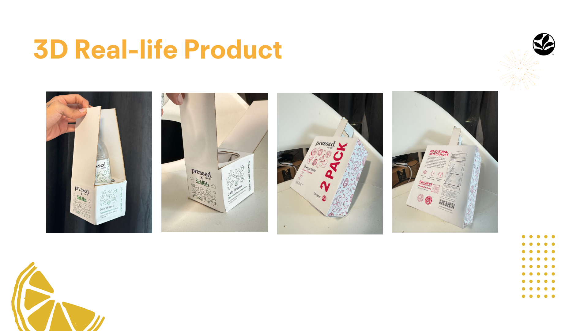 3D real-life product - physical prototype photos